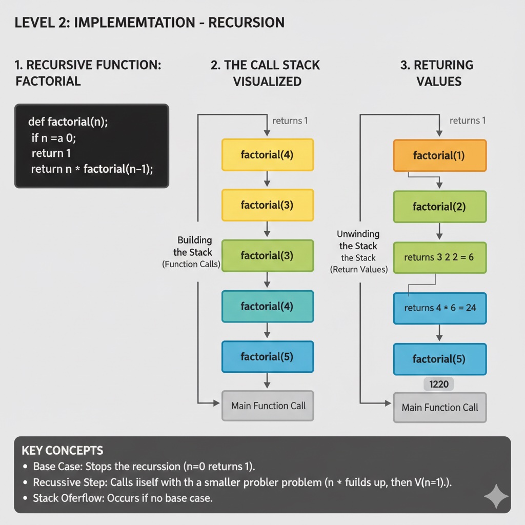 Understanding Recursion - Implementation Guide