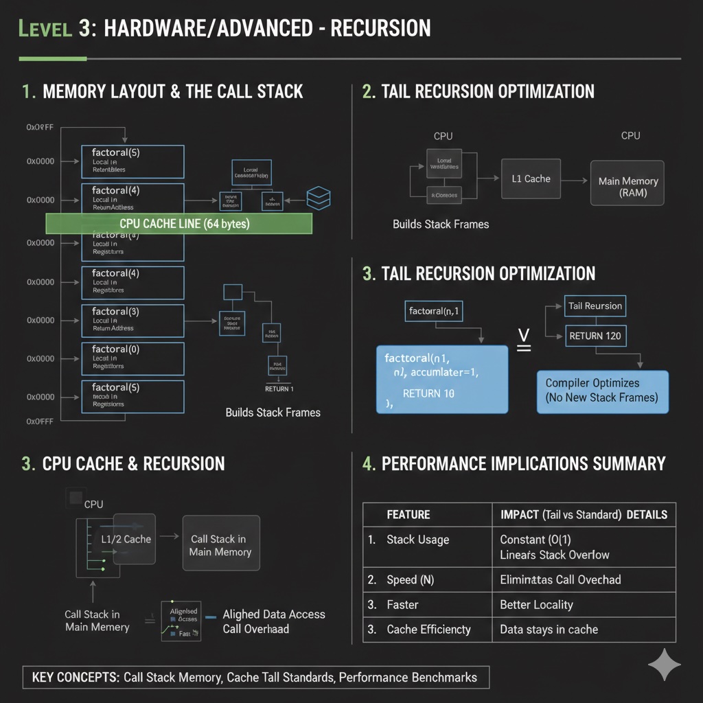 Understanding Recursion - Advanced Optimization
